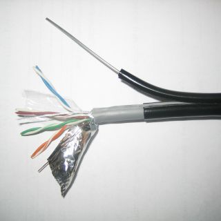 Кабел FTP CCA + носещо въже